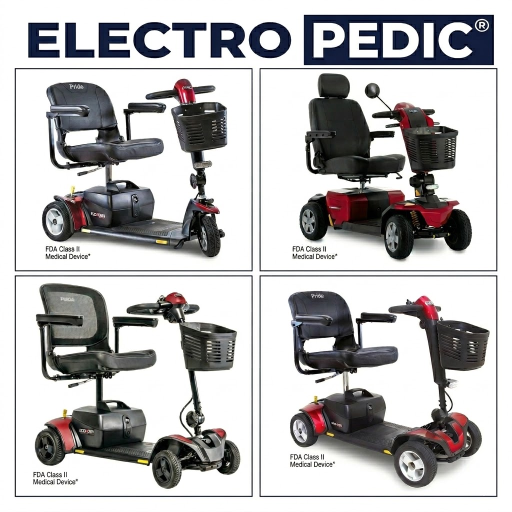 Phoenix mobility elite traveller sport victory electric 3 and 4 wheel scooter