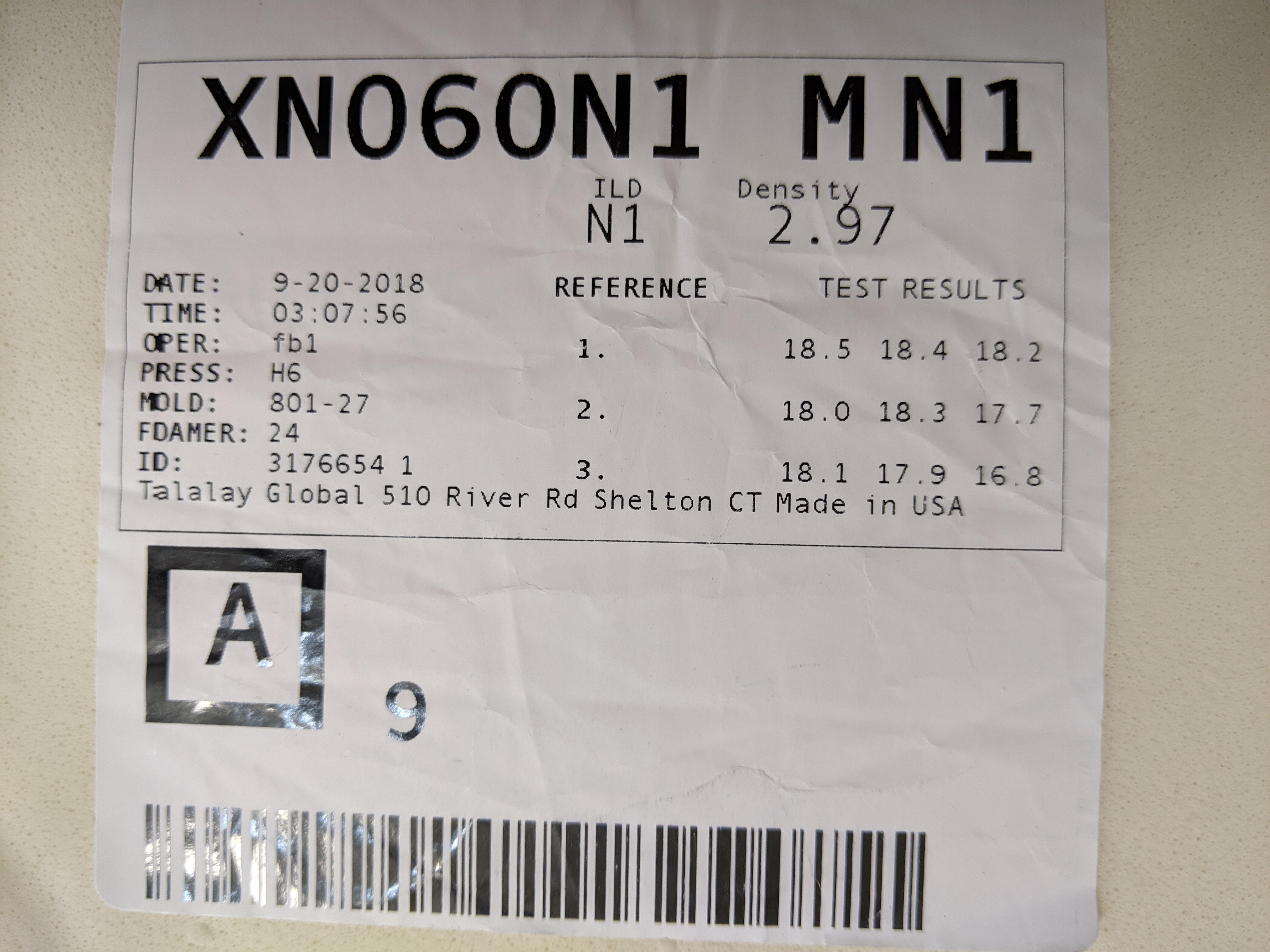 100% Pure Talalay Latex Mattress in Phoenix AZ