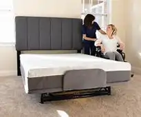 Phoenix 3 motor fully electric high-low hospital flexabed